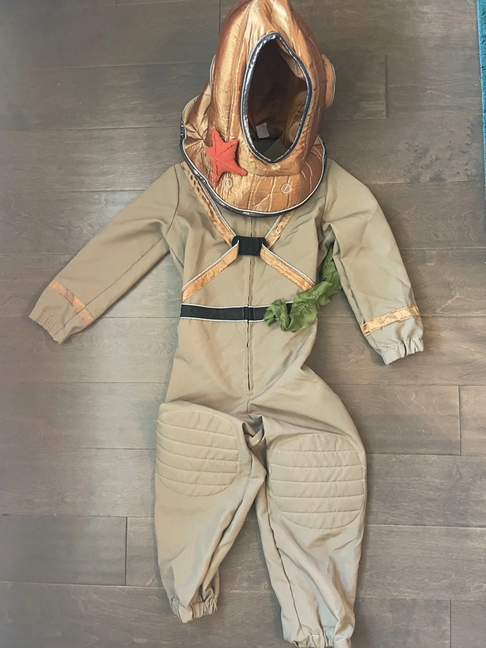 Reflective Deep Sea Diver Halloween Costume